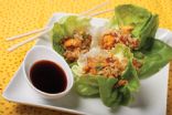 Zesty Egg Fried Rice Lettuce Wraps