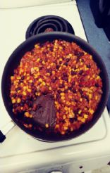 Full Dinner Sloppy Joes with Turkey, Corn & Black Beans