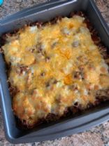 Keto Chili dog bake 