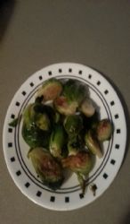 Sharon's Roasted Brussels Sprouts