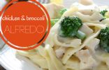 chicken and broccoli alfredo