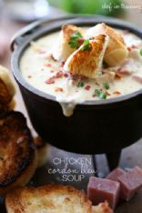 chicken cordon bleu soup