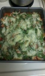 Simply easy veggie lasagna