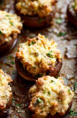 Stuffed Mushrooms Lite