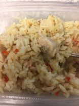 One skillet chicken and white rice 1 c serving