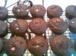 Chocolaty Chocolate Chip Whole Wheat Muffins