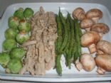 Roasted Vegetables & Veggie Chicken