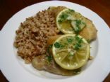 Chicken Thighs Braised in White Wine