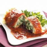Spinach Lasagna Roll-Ups