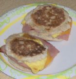 Ham, Egg, & Cheese English Muffin