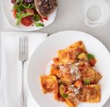 Cheese Ravioli with Chunky Marinara Sauce