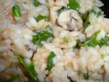 Mushroom and Arugula Risotto