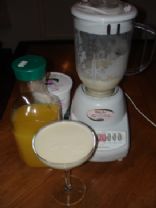 Pineapple orange banana smoothie