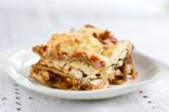 Lactose Free whole wheat lasagna made with Turkey