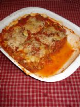 Mary and Steve's Delicious Spaghetti Squash Faux Pasta Bake