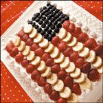 American Flag Cake