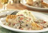 Chicken with Mushroom Cream Sauce