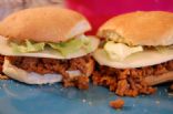 BBQ Beef and Provolone Sandwich