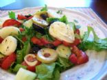 Jumbo salad for dinner