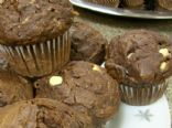 Rich Double - Chocolate Zucchini Muffins