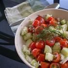 Cucumber Tomatoe Salad 