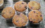 Mixed berry corn muffins