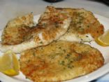 Calamari Steaks with Lemon Butter & Parsley