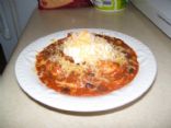 Microwave Salsa Chicken Soup