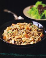 Mushroom and Chicken Risotto