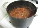 Three Bean and Beef Chili