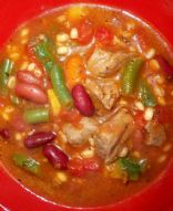 Vegetable Beef Barley Bean Stew - 1.5 Cups