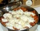 Luscious Low Cal Vegetarian Crockpot Lasagna