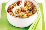 Spaghetti with Prawns & Chilli