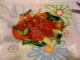 Jenny's Vegan Zucchini & Pepper Pasta