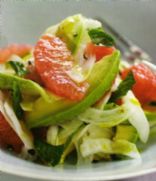 Pink Grapefruit,Avocado & Fennel Salad
