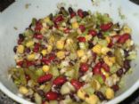 Hominy Bean Salad