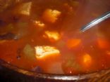 Vegan Manhattan Clam Chowder