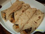 Black Bean and Yam Burritos