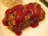 Raw Meatless Meatloaf