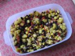 Pineapple, Black Bean & Corn Salsa