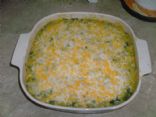 Chicken Broccoli Spinach Casserole with Rice