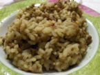 Homestyle Lentils and Rice 