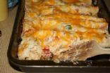 Family low fat chicken enchiladas