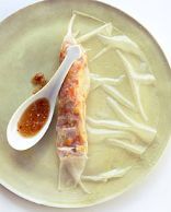 Orange Chicken Spring Rolls