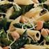 Warm asparagus spinach salad