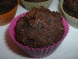 Red Devil Chocolate Muffins