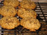 Peanut Butter & Milk Chocolate Chip Studded Oatmeal Cookies