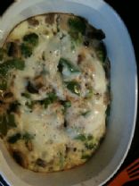 Egg White and Vegetable Breakfast Casserole