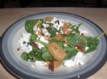 Feta Yam Spinach Salad