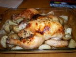 3-Glazed Roast Chicken